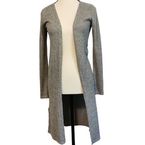 Antistar Open Duster Cardigan in Light Grey - Sz XS